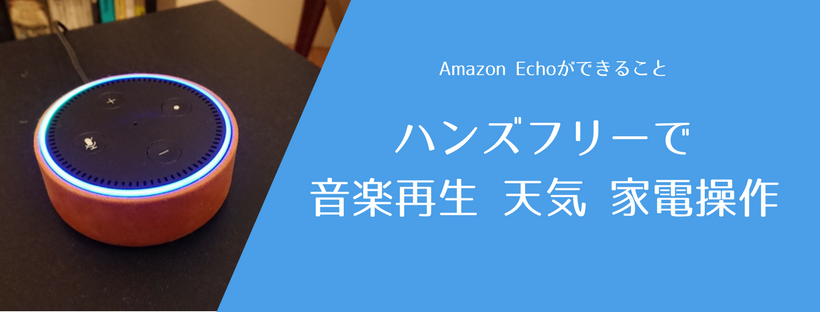 AmazonEchoができること見出し