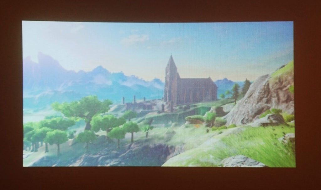 プロジェクター×Switch、ゼルダの伝説
